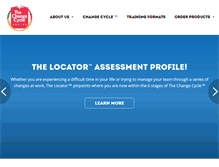 Tablet Screenshot of changecycle.com